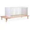 Childhome Lit bébé évolutif Evobed écru naturel (70 x 140 cm)