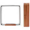 Childhome Evolu Extra Set Lange Poten + Voetsteun - Hout - Donker Naturel Zwart