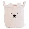 Childhome Panier de rangement Teddy écru (30 x 30 cm)