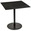 Serax Bea Mombaers bistrotafel 02 vierkant in metaal 78x78x74cm zwart