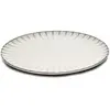 Bord plat wit L - ø24cm Inku Sergio Herman Serax 4 st.