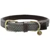 Kentucky Horsewear Dogwear - Hondenhalsband - Gevlochten Nylon - Grijs - Maat L - 62cm - Hondenriem