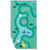 Quut Serviette de plage 2 en 1 Safari (180 x 100 cm)