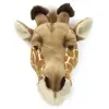 WildandSoft Wild & Soft Bibib Dierenkop Giraf