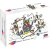 Gigamic Eureka 2D RainboWooden houten legpuzzel Kat - 99 stukjes