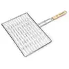 Barbecook Grille élastique chromées et manqhe en bois FSC*-