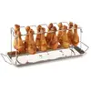 Barbecook Kippenvleugelhouder - Kiphouder - Inclusief Vetopvangbakje -...