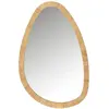 Miroir Mural Design Dusty 70cm Naturel