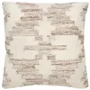 Coussin Déco Croix 60x60cm Beige