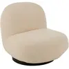 Fauteuil Lounge Neige 95cm Blanc