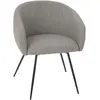 Chaise Design Wales 75cm Gris