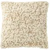 Coussin Bouclette Elvia 45x45cm Camel & Crème