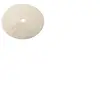 J-Line kerstboomrok Rond - polyester - wit