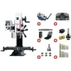 Boorfreesmachine X 280 mm Y 175 mm Z 280 mm MK2/M10 0,85 kW 230V met essentiële accessoires Torros PACK PF20