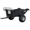 Remorque simple essieu 550kg benne en plastique pe basculante 1600x826...