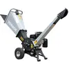 Broyeur de branches thermique essence 6,5cv 212cc 50mm démarrage manue...