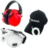 Pack lunettes de sécurité - Casque anti-bruit et Casquette Torros BOPS100