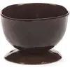 Serax Marie Michielssen La Mère bowl op voet H9.5cm D13cm ebony