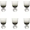 Serax - Bela Silva - Eternal Snow - Waterglas S - Grijs - 6 Ø - 6 stuk...