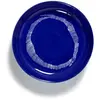 Serax Feast By Ottolenghi Diep Bord Ø22 Dark Blue Stripes White
