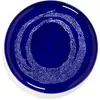 Serax Feast By Ottolenghi Serveerschaal Ø35 Dark Blue Dots White
