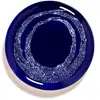 Serax - Ottolenghi Feast - Bord L - Donkerblauw/Wit - 26 Ø - 2 stuks