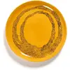 Serax - Ottolenghi Feast - Bord M - Geel/Zwart - 22 Ø - 2 stuks