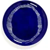 Serax - Ottolenghi Feast - Bord L - Donkerblauw/Wit - 26 Ø - 2 stuks