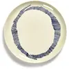 Serax Yotam Ottolenghi Feast bord L 26.5x2cm wit swirl-stripes blauw (...