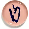 Serax Feast By Ottolenghi Dinerbord Ø22.5 Pink Pepper Blue