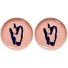 Serax - Ottolenghi Feast - Bord M - Roze/Blauw - 22 Ø - 2 stuks