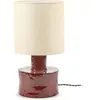 Serax CATHERINE-Lampe à poser céramique et lin H47cm