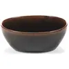 Serax Uncharted Out of Lines bowl 15.5x13cm H5.7cm zwart bruin