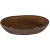Serax Uncharted Out of Lines diep bord 23x21cm H4cm ocher