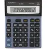 ACROPAQ Calculatrice de bureau- Écran 12 chiffres-  Dual Power- 350g- Gris