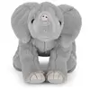 Animal en peluche National Geographic Éléphant Gris 25 cm