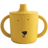 Tasse d'apprentissage en silicone - Mr. Lion - Jaune - Verre à bec bébé - Trixie