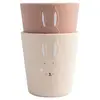 Trixie Lot 2 Gobelets Silicone Mrs. Rabbit De Trixie