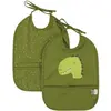 Trixie Lot de 2 bavoirs imperméable Mr. Dino