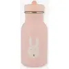 Trixie Drinkfles - Mrs. Rabbit - RVS Waterfles voor kinderen - 350ml - Lekvrije Fles - Roze