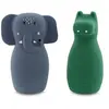 Trixie Badspeelgoed Squeezy Animals | Mrs. Elephant & Mr. Crocodile