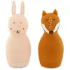 Trixie Badspeelgoed Squeezy Animals | Mrs. Rabbit & Mr. Fox