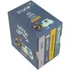 Trixie Lot de 4 livres Little Library (clothing, fruit, véhicule, instrument)