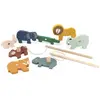 Trixie Jeu de pêche des animaux en bois