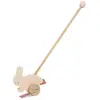 Jouet à pousser en bois - FSC Mrs Rabbit - Rose - Trixie