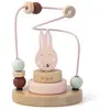 Trixie Noeud de motricité en bois - Motif lapin - Mrs. Rabbit