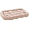 Flamingo Coussin Jacquard Rectangle Taupe - 55,5x38,5x7cm - Lavable - ...
