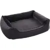Flamingo Mand Esmo Rechthoekig Zwart 100x80x25cm