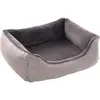 Flamingo Panier ESMO RECTANGULAIRE + Fermeture ÉCLAIR Gris 80x67x22CM