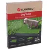 Flamingo Toilette pour Animaux Herbe + Plateau PELOU 63x51x6,3CM
